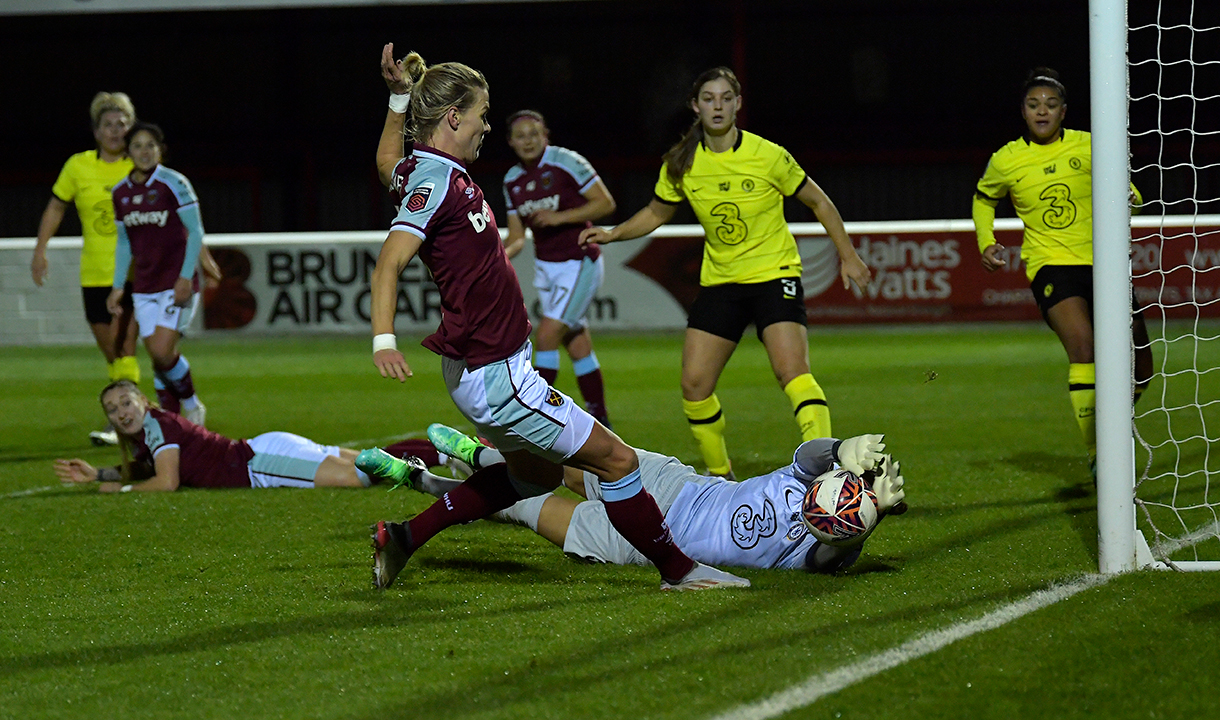  Women bow out of League Cup against Chelsea