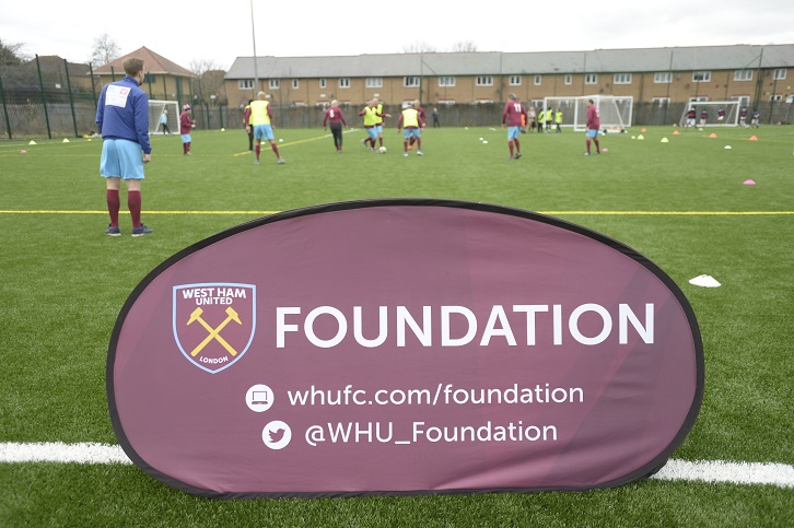 Vice Chairman Unveils New Foundation Pitch West Ham United
